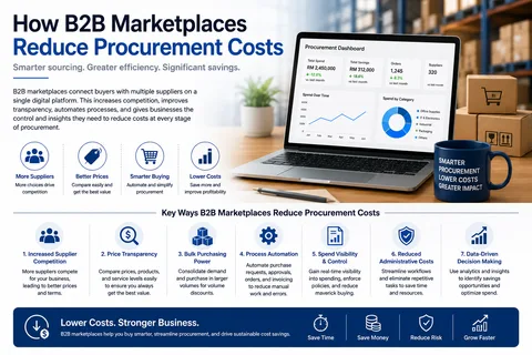 How B2B Marketplaces Reduce Procurement Costs
