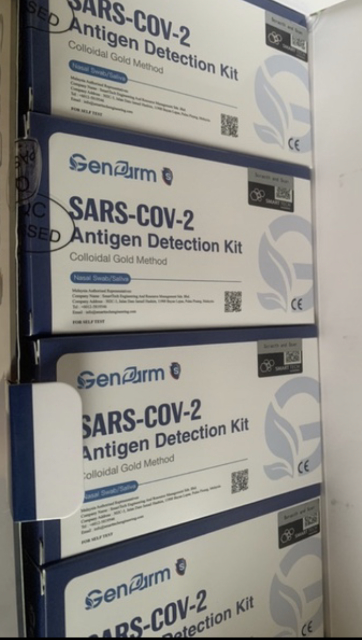 GENFARM 2IN1 TEST KIT/GENFARM Covid Test Kit/GENFARM Test Kit/Covid-19/Corona Virus/Omicron/Covid Detection Kit READY STOCK