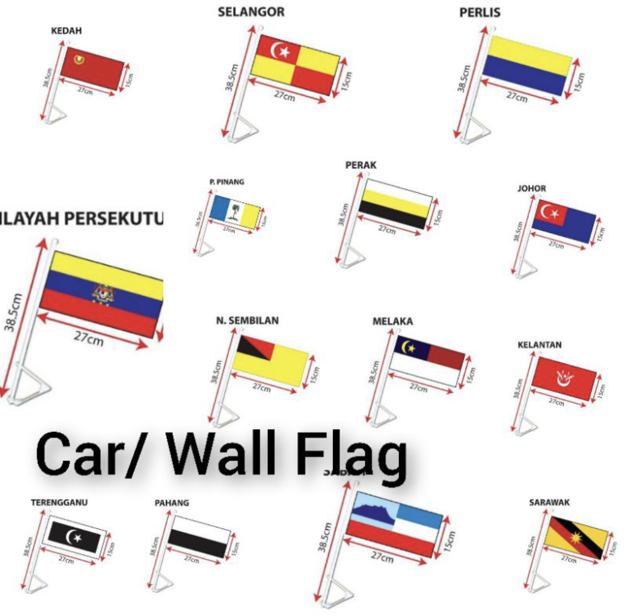 Bendera Kereta / Car Flag