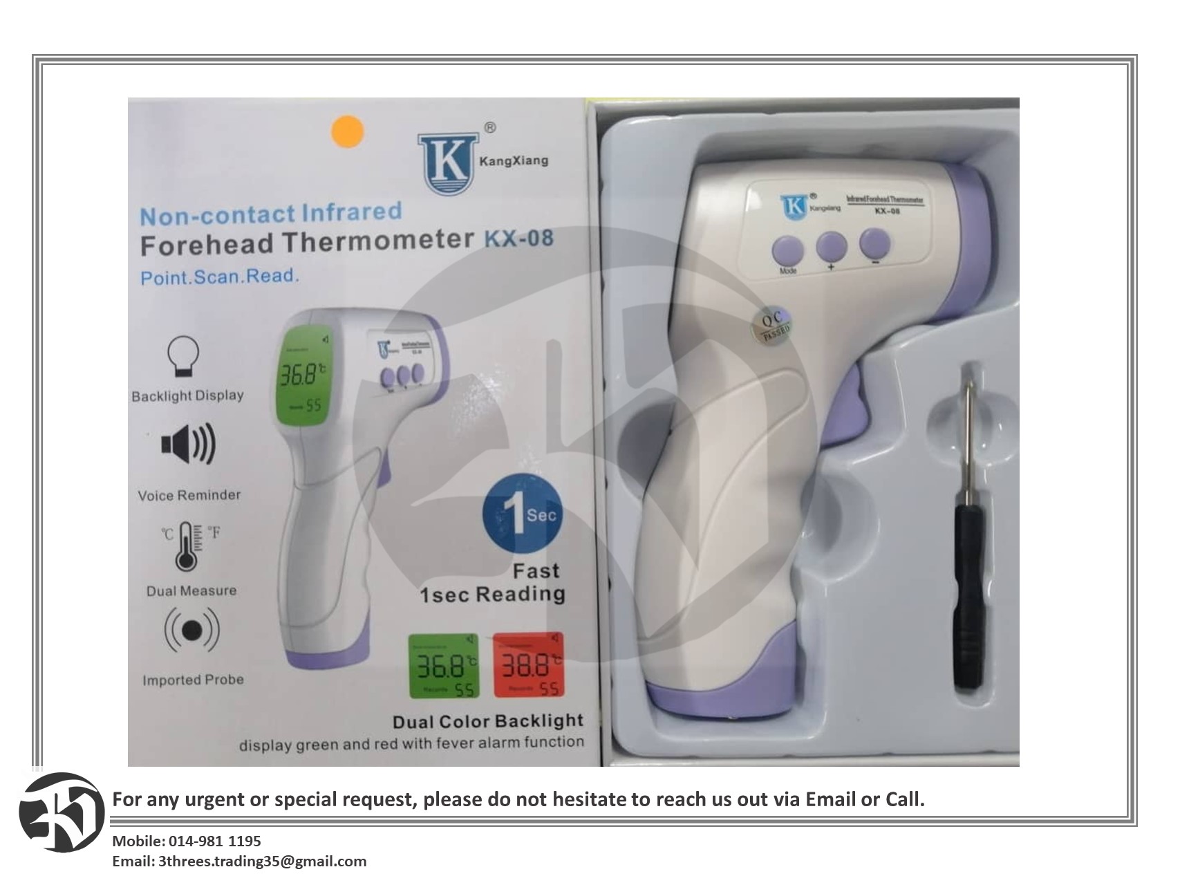 Forehead Thermometer
