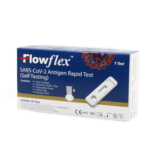 FlowFlex Sars-Cov-2 Antigen Rapid Self Test (Saliva) - Exp 02/2024